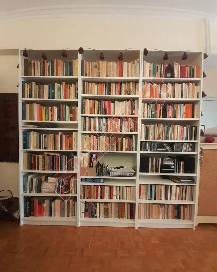 Έπιπλα καθιστικού ΙΚΕΑ: Βιβλιοθήκη, έπιπλο τηλεόρασης, ραφιέρα, ράφια τοίχου