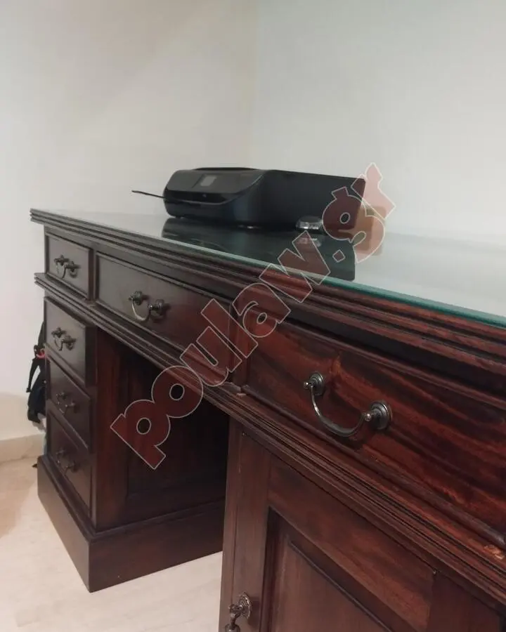 Γραφείο μασιφ ξυλο chesterfield