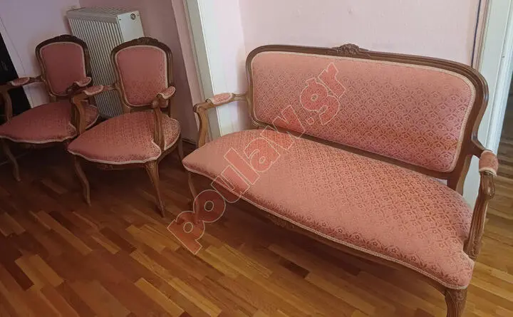 Σαλονάκι: Καναπές και 2 πολυθρόνες