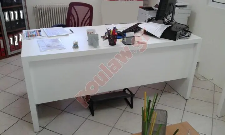 Γραφεία επαγγελματικά μεταχειρισμένα, σετ 2 τεμαχίων