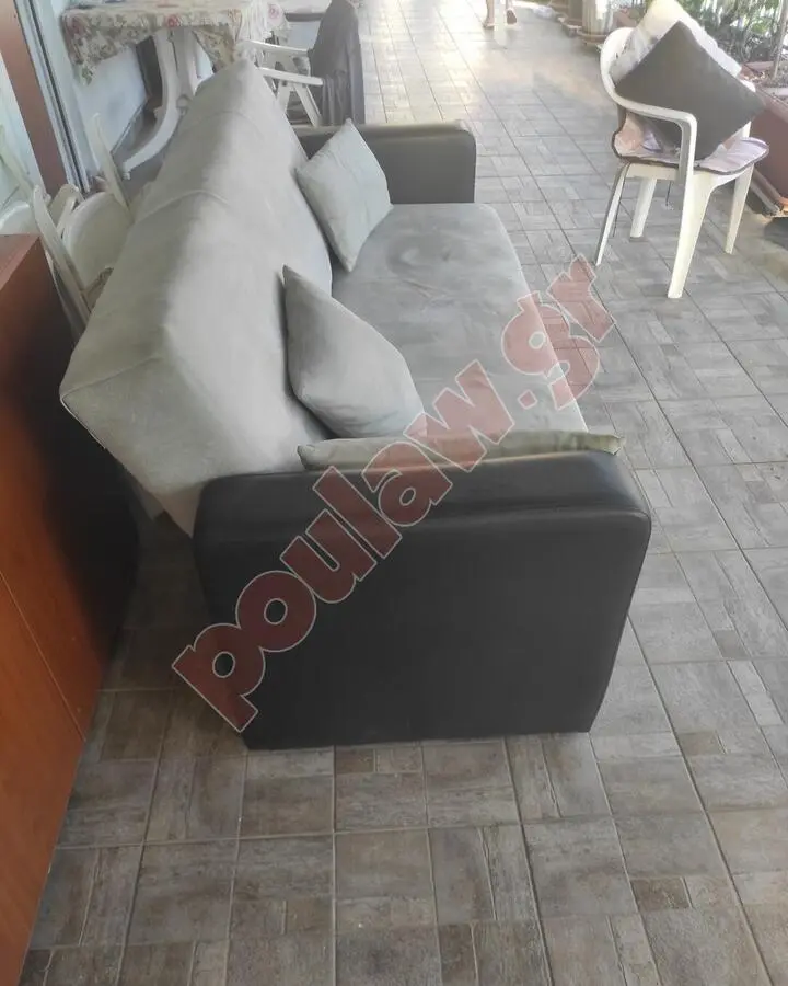 τριθεσιος καναπές κρεβάτι με αποθηκευτικό χώρο