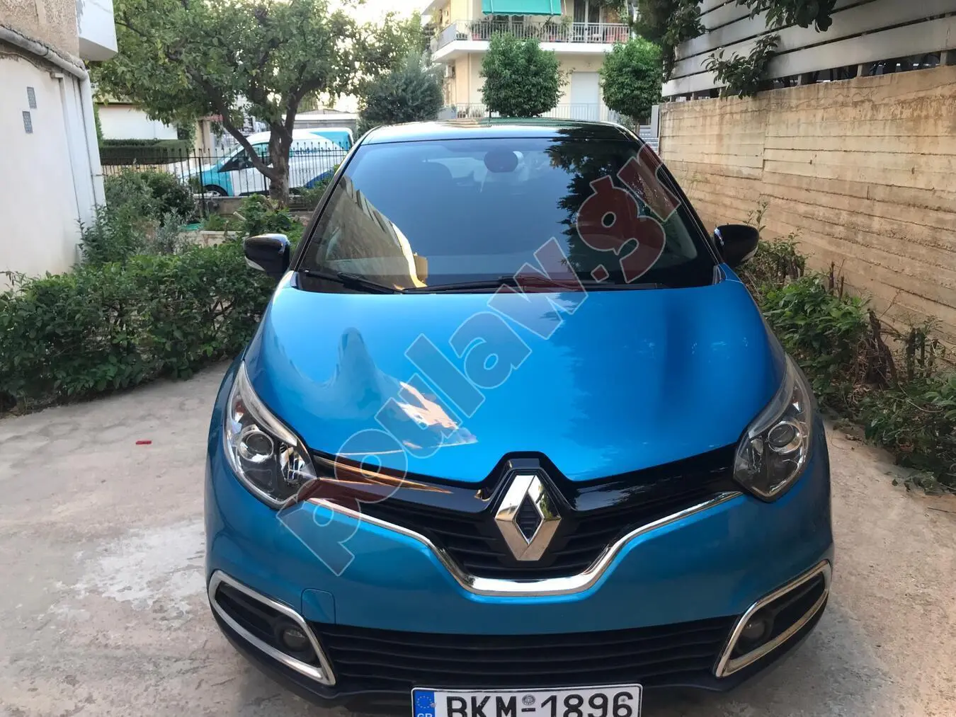 RENAULT CAPTURE, ΑΥΤΟΜΑΤΟ, ΜΠΛΕ ΗΛΕΚΤΡΙΚ ΜΕ ΜΑΥΡΗ ΟΡΟΦΗ