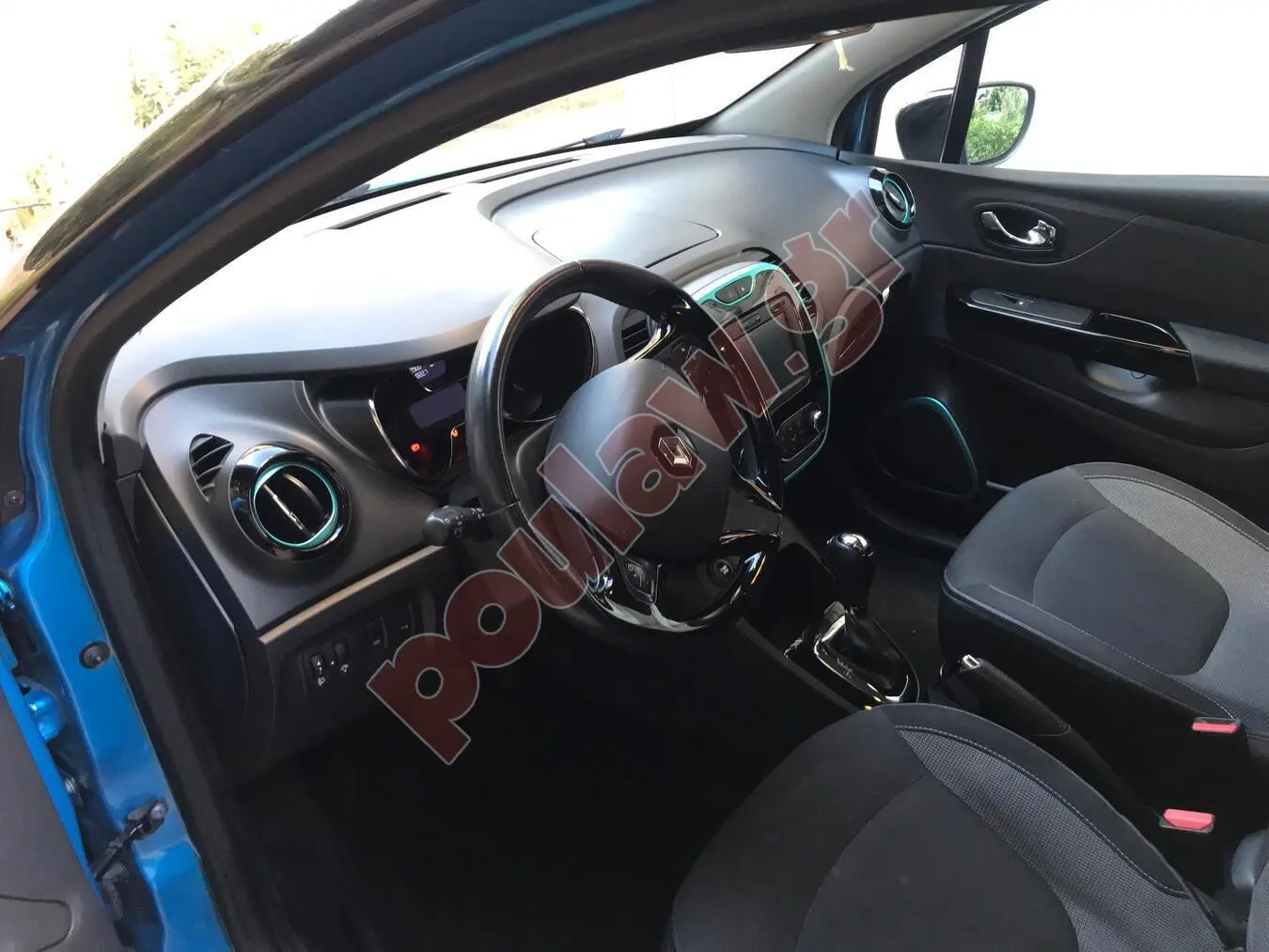 RENAULT CAPTURE, ΑΥΤΟΜΑΤΟ, ΜΠΛΕ ΗΛΕΚΤΡΙΚ ΜΕ ΜΑΥΡΗ ΟΡΟΦΗ