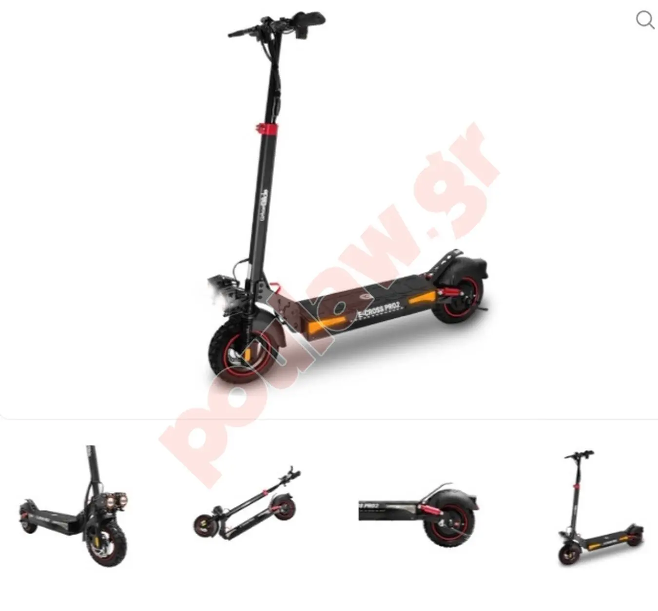 Urbanglide Escooter Ecross Pro 2 48V 800W σαν καινούργιο ηλεκτρικό scooter