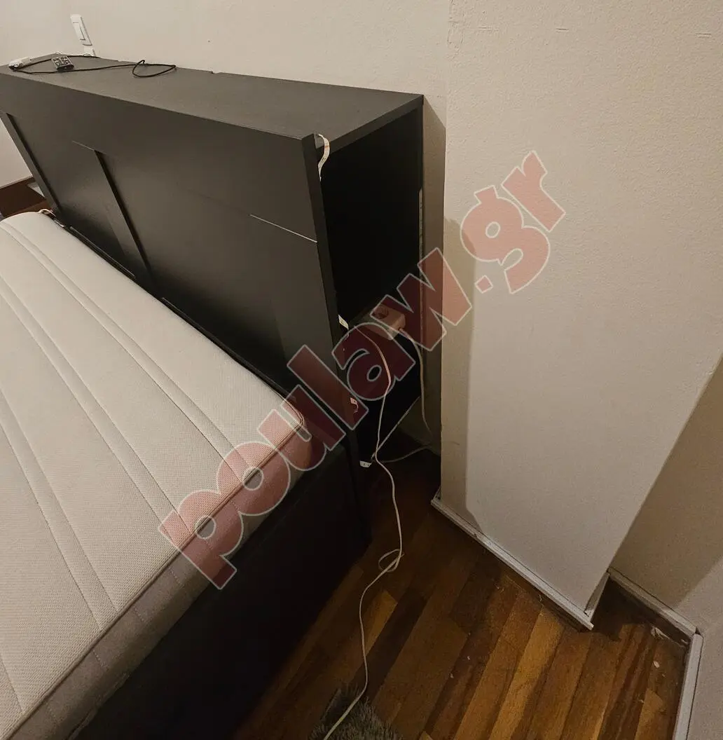 κρεβάτι διπλό με αποθηκευτικό χώρο 