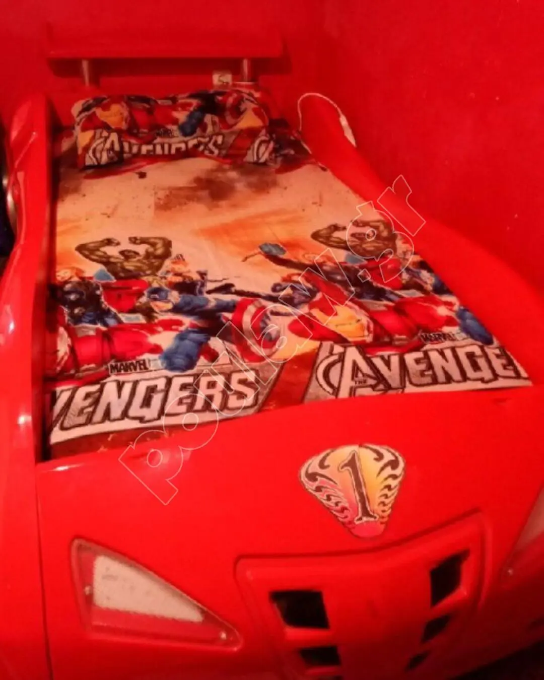 Κρεβάτι - αυτοκίνητο με φώτα led (CILEK)