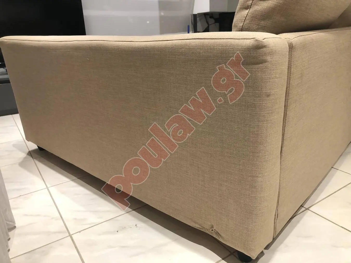 Γωνιακός καναπές-κρεβάτι με αποθήκευση