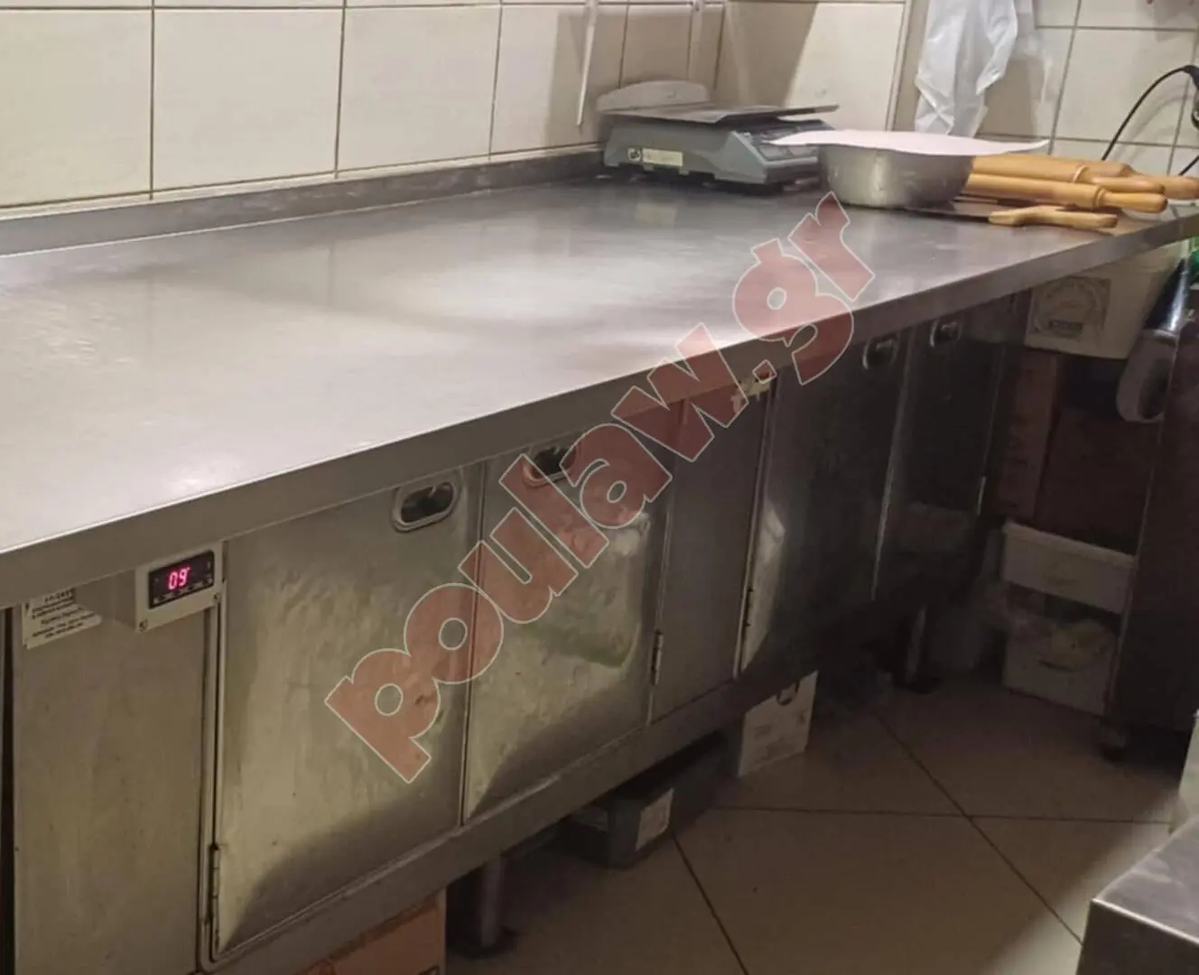 Εξοπλισμός για εργαστήριο μπουγάτσα-ζαχαροπλαστειο 