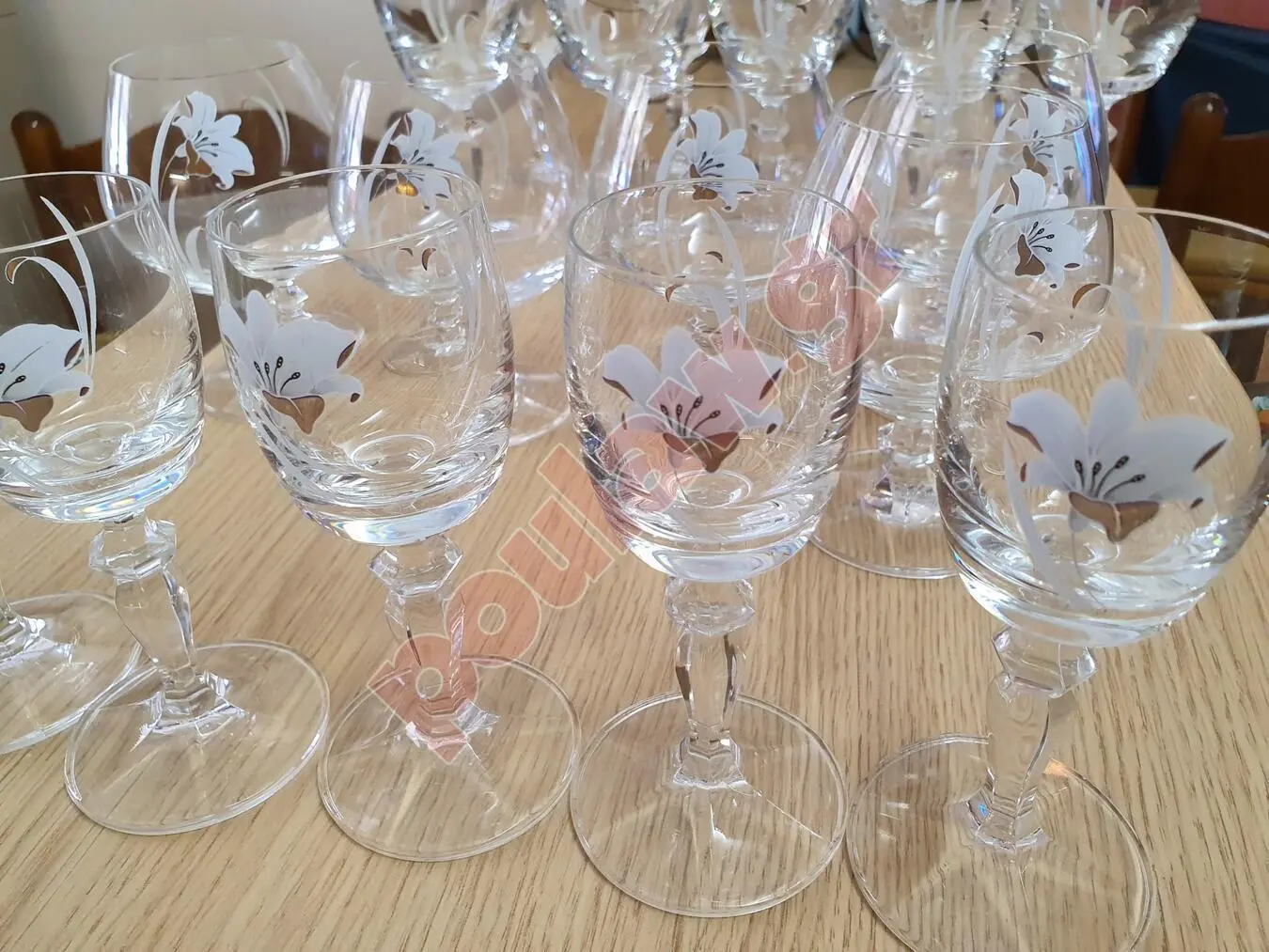  30 ΠΟΤΗΡΙΑ ΚΡΥΣΤΑΛΛΙΝΑ ΚΟΛΟΝΑΤΑ ΜΕ ΣΧΕΔΙΟ