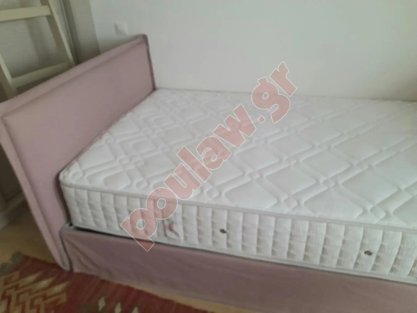 Κρεβάτι ημιδιπλό με ανατομικό στρώμα Media Strom