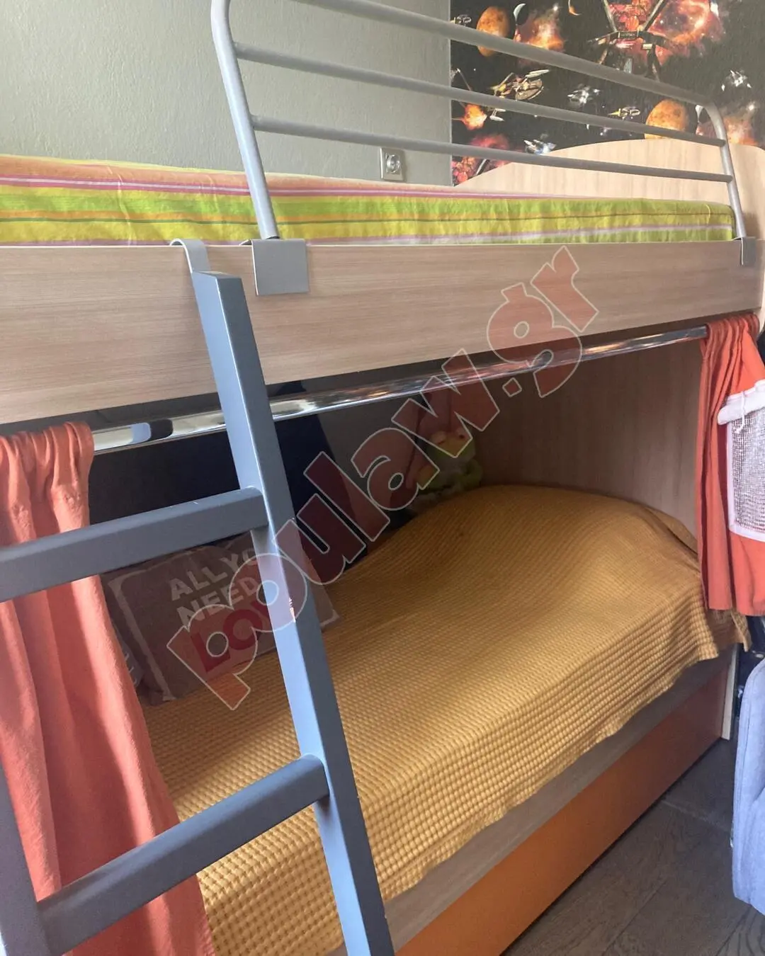 Κρεβάτι κουκέτα εξαιρετικη! 