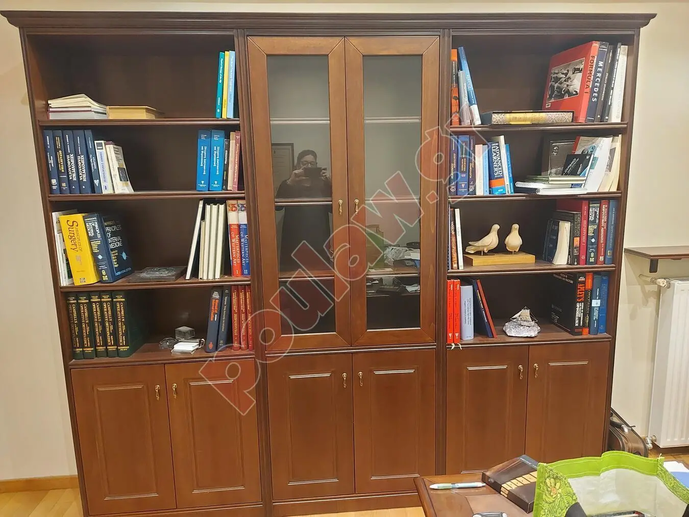 Βιβλιοθήκη και γραφείο 