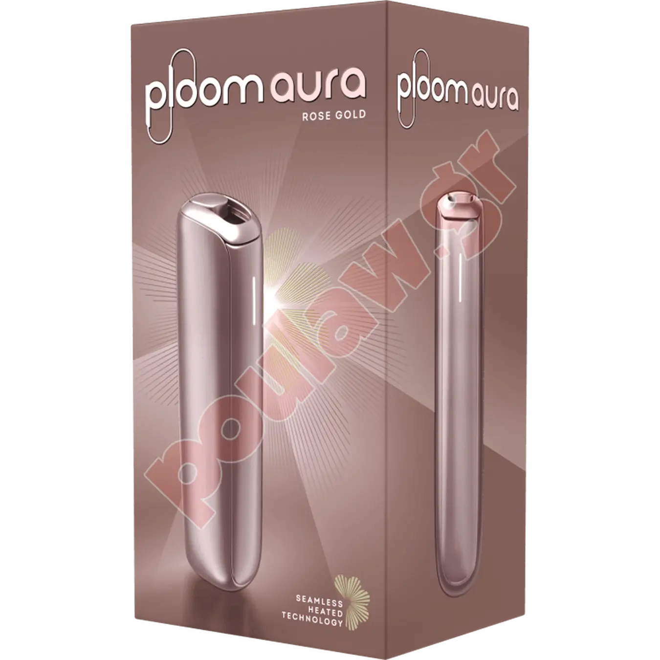 Συσκευή θερμαινόμενου καπνού PLOOM aura ροζ-χρυσό & x-advance ασημί ΚΑΙΝΟΎΡΙΟ Συσκευή θερμαινόμενου καπνού PLOOM aura ροζ-χρυσό & x-advance ασημί ΚΑΙΝΟΎΡΙΟ